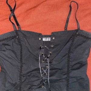 Y2K Corset Crop Top